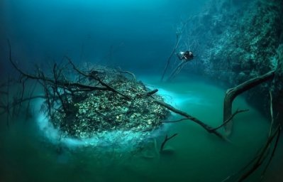 Подводная река на дне Чёрного моря